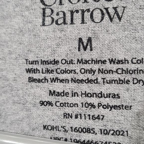 Croft & Barrow Southern Sailing‎ Lighthouse Long Sleeve Shirt Medium NWT - Picture 4 of 6